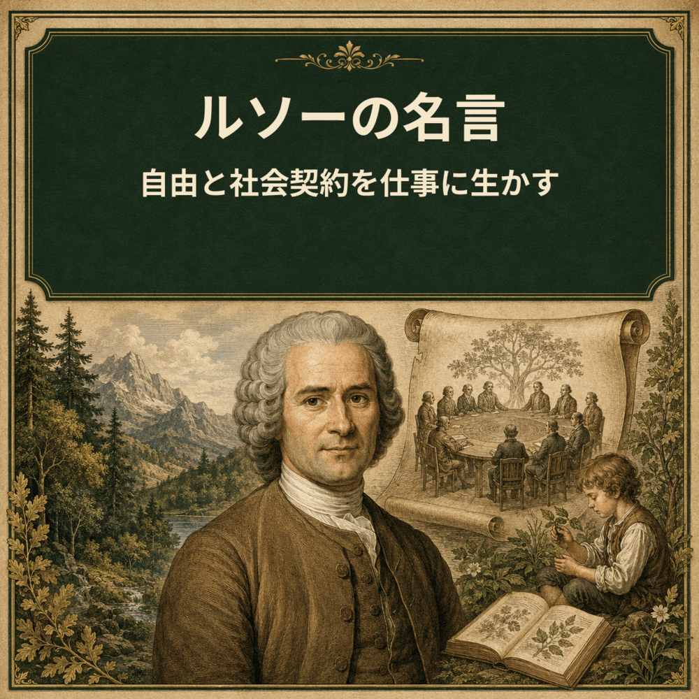ルソー 名言