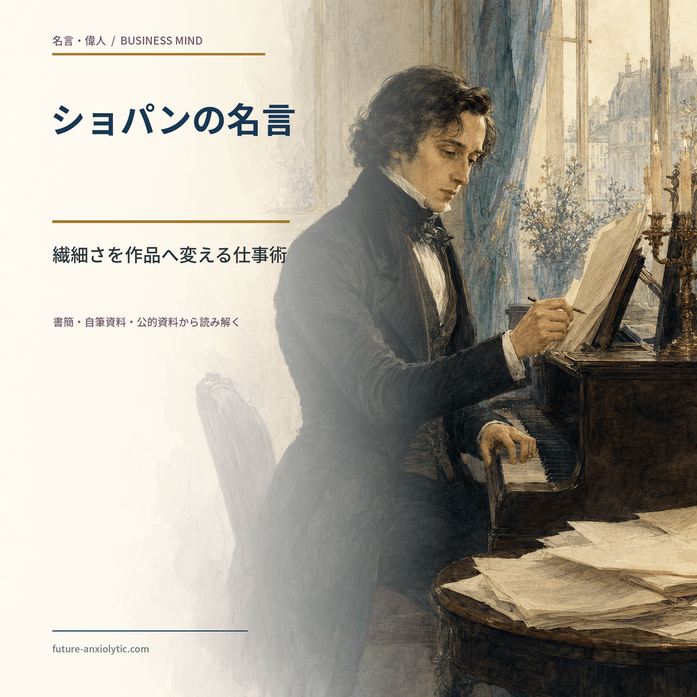 ショパン 名言