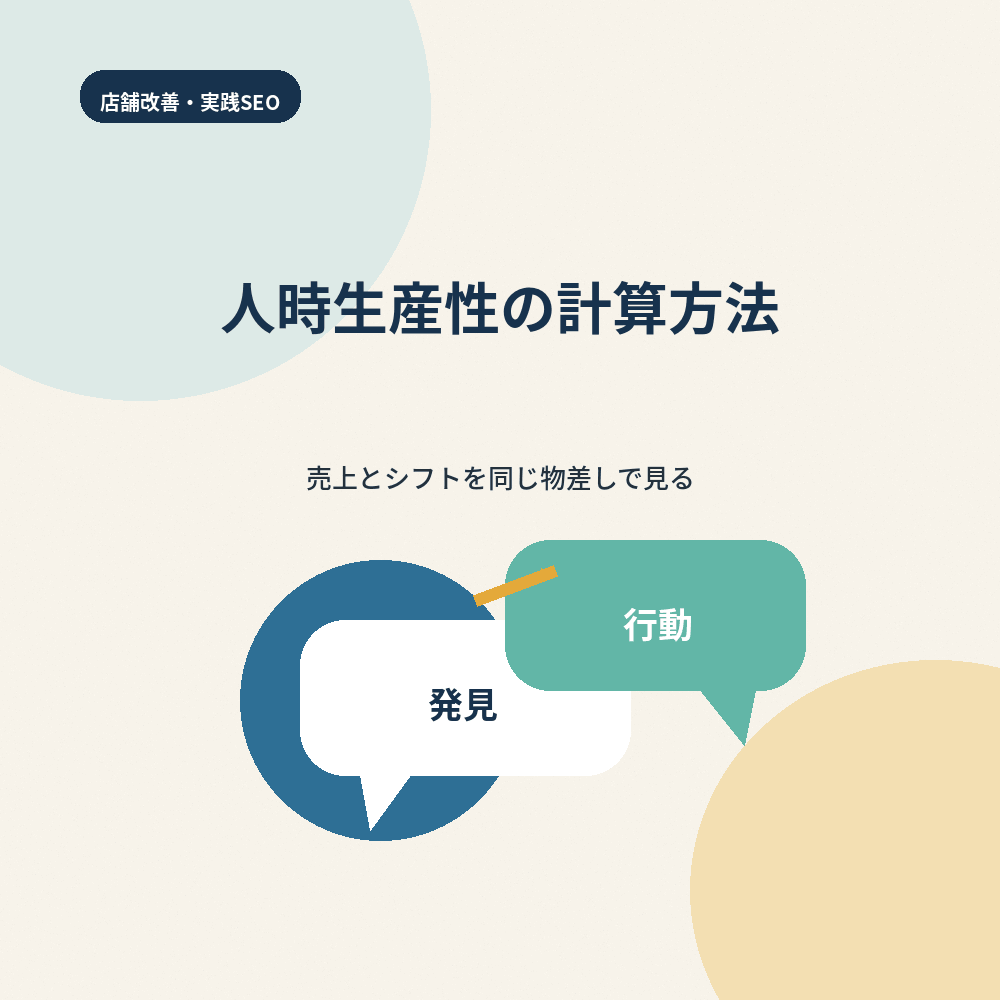 人時生産性