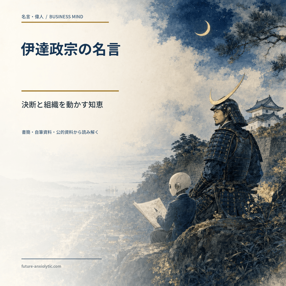 伊達政宗 名言