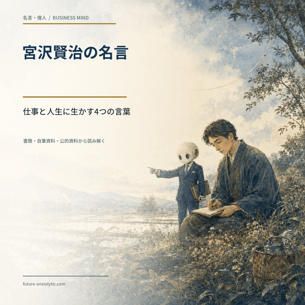 宮沢賢治 名言