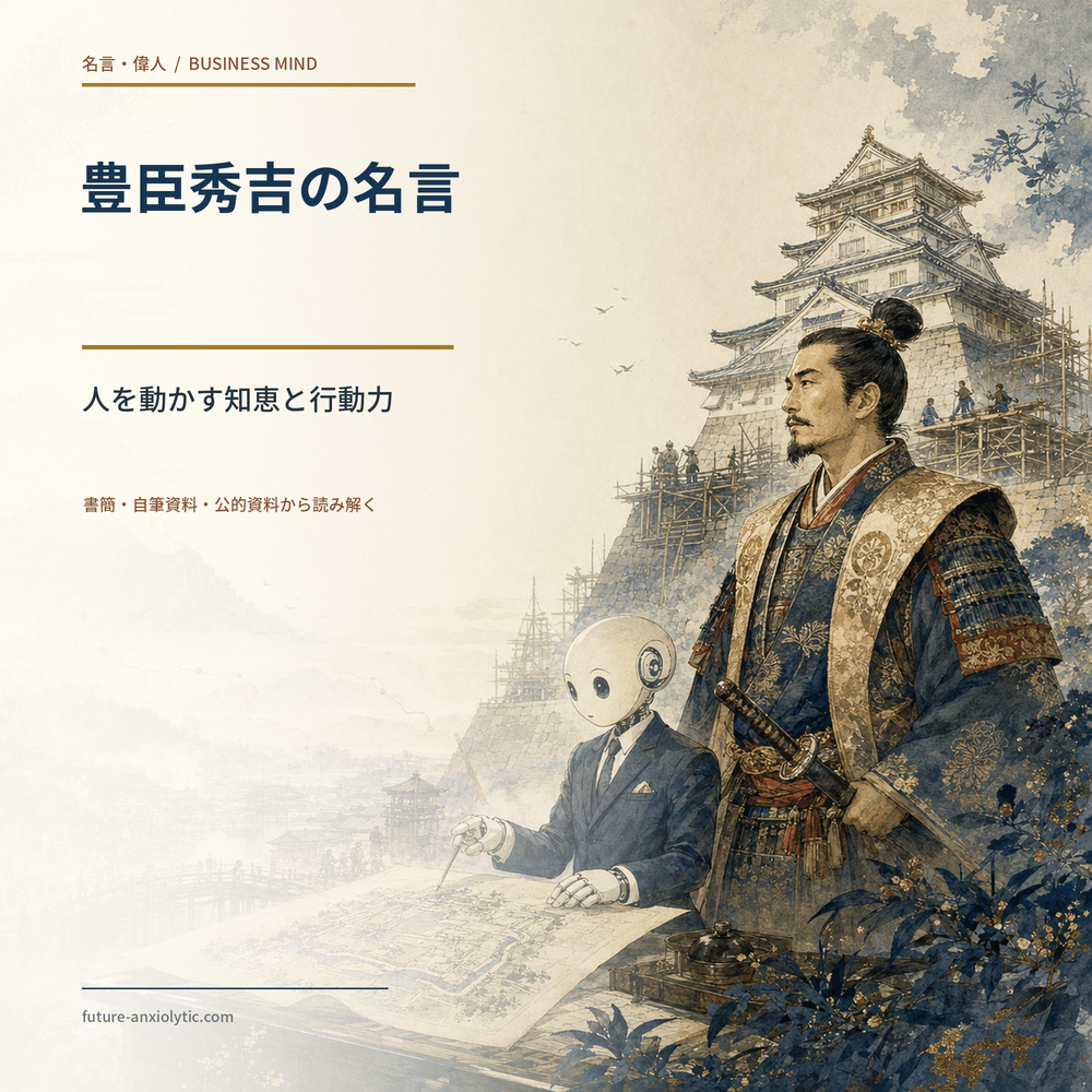豊臣秀吉 名言