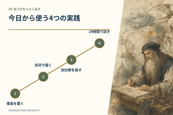 レオナルド・ダ・ヴィンチ 名言 実践