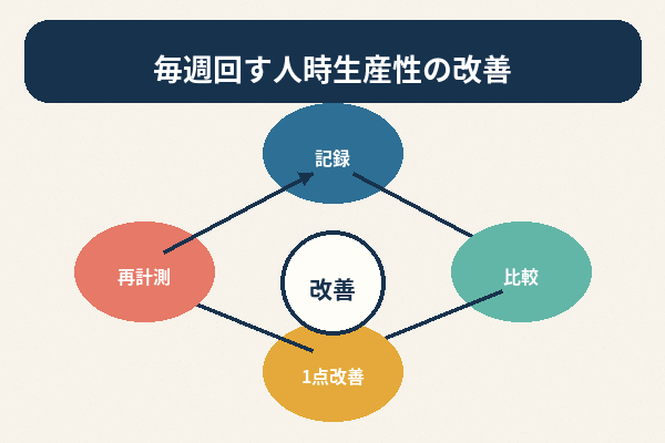 人時生産 改善