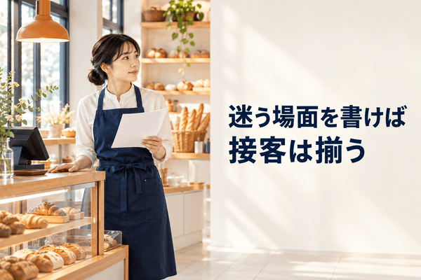 飲食店 接客マニュアル 心構え