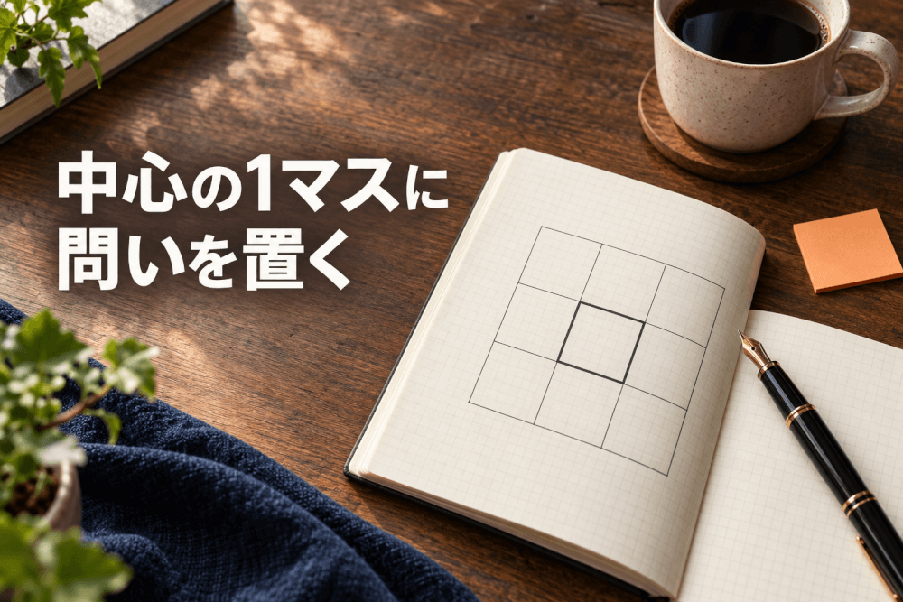 マンダラチャート やり方